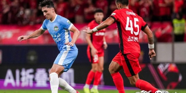 九游娱乐下载-河南俱乐部酒祖杜康1-4上海海港 卡多索点射