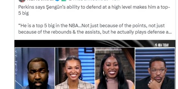 帕金斯称申京存前五中锋潜质！字母直言天空才是极限 火记晒数据力挺